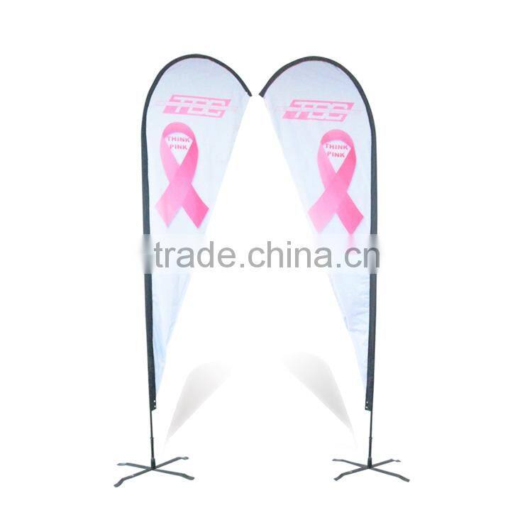 Hot Product Factory Direct Price Simple Style Tear Drop Sail Sign Banner