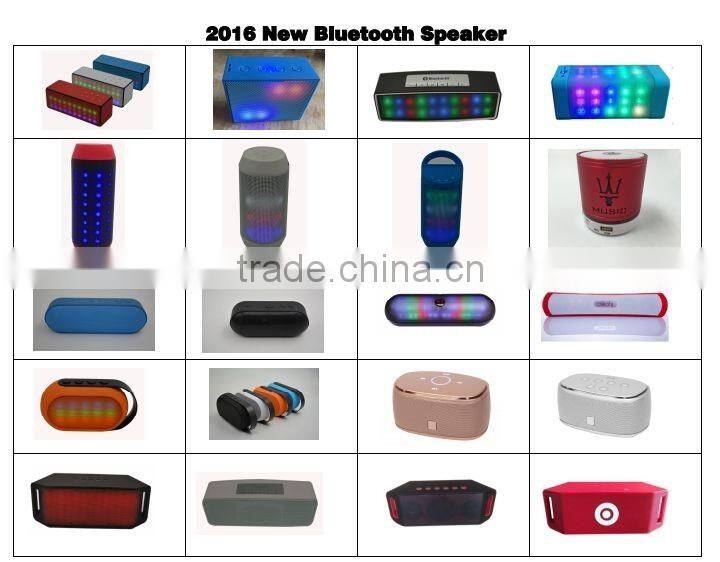 hot sales bluetooth speaker with led lights big bass