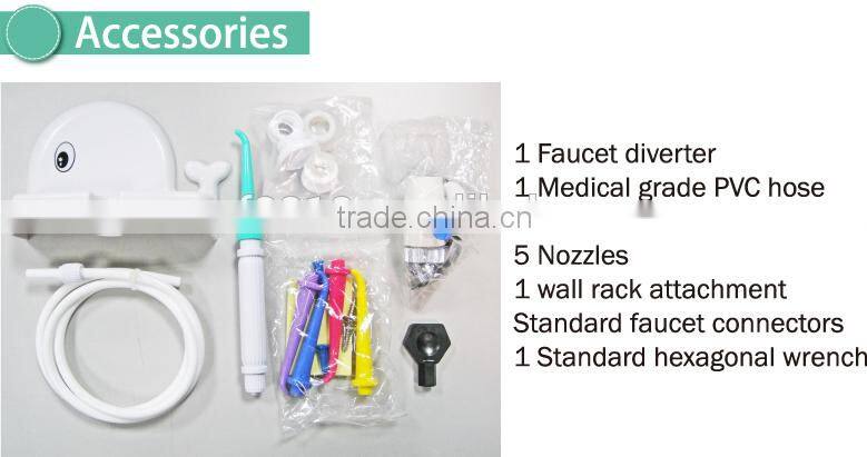 Dental care oral irrigator, dental water floss, teeth cleaning equipment home