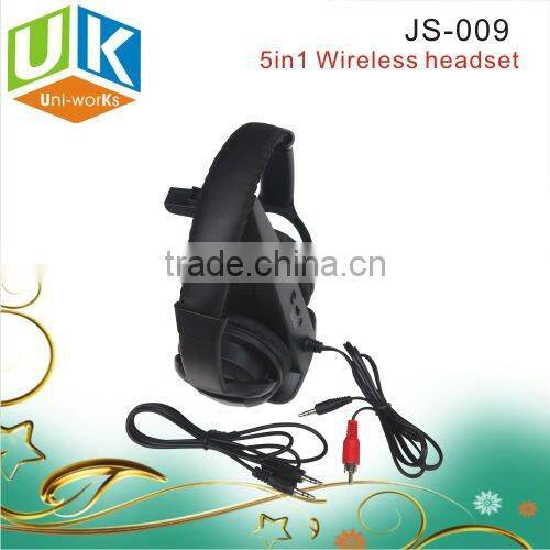 4 IN 1 computer stereo wireless headset