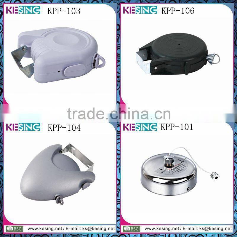 Single line plastic retractable clothesline