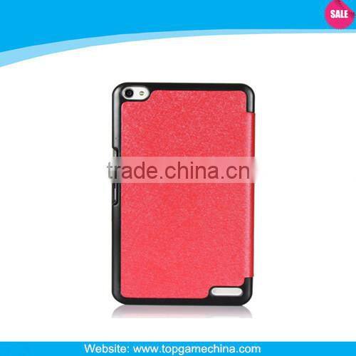 Ultra-thin Stand Leather case for huawei mediapad x1 ,7 Inch tablet case