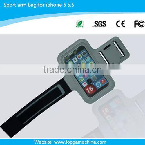 Useful mobile phone arm bag for iphone 6 plus
