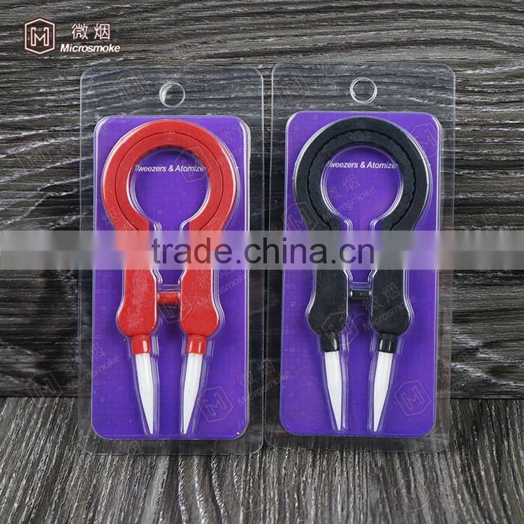2016 electronic cigarette accessories vaper e-cig ceramic tool practical vape tool ceramic tweezer