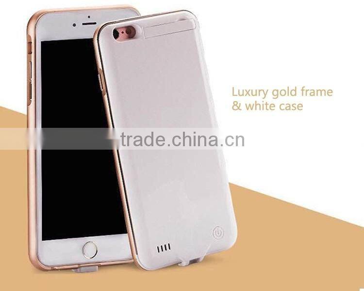 Alibaba china Back up rechargeable battery case for iphone 6
