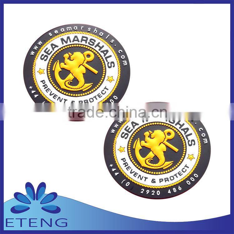 High Quality custom PVC rubber drink coasters For promotion item