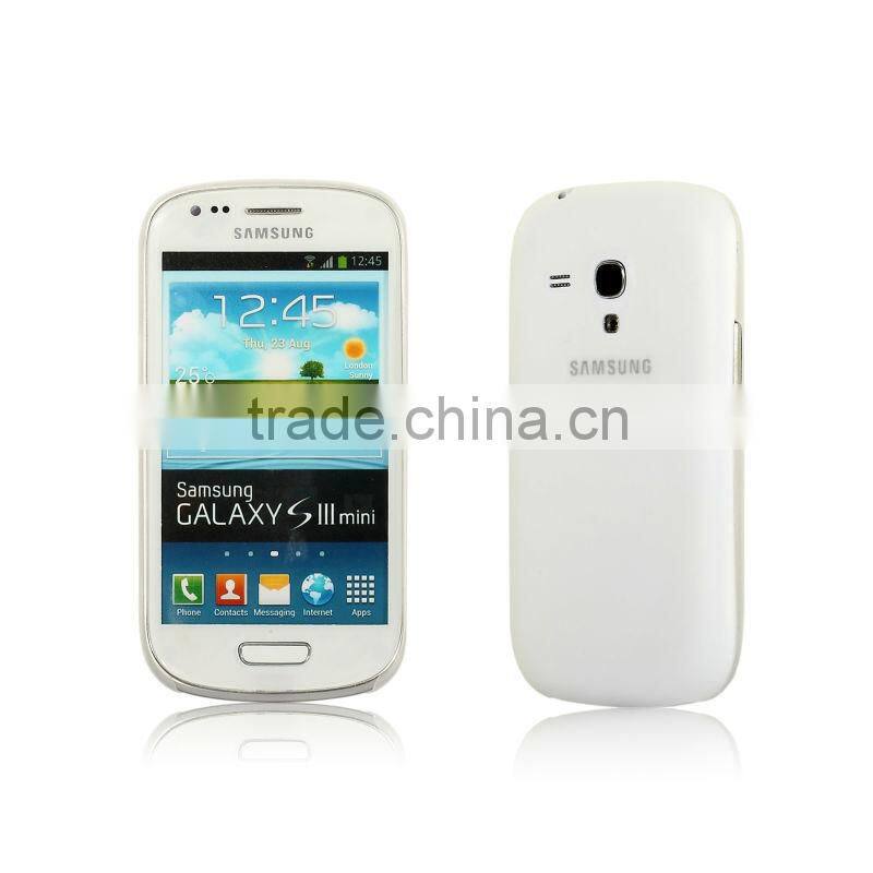 Ultra Thin Clear Crystal Snap-On Hard New Case Cover For galaxy i8190