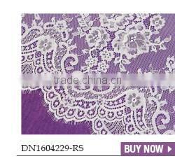Low Price 100% Nylon Cotton Swiss Voile Lace with high quality