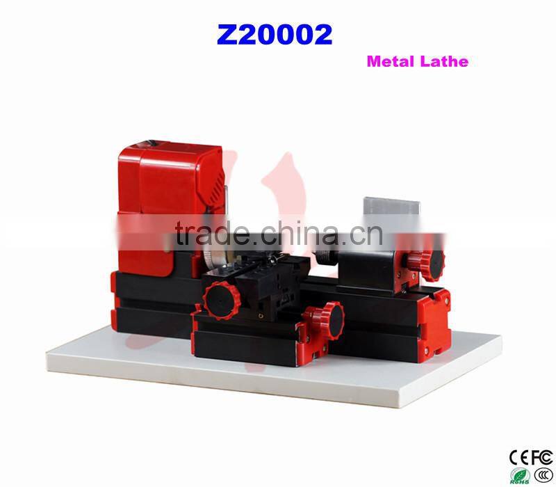 Working material is wood, and engineering plastic,soft metal etc Metal mini lathe