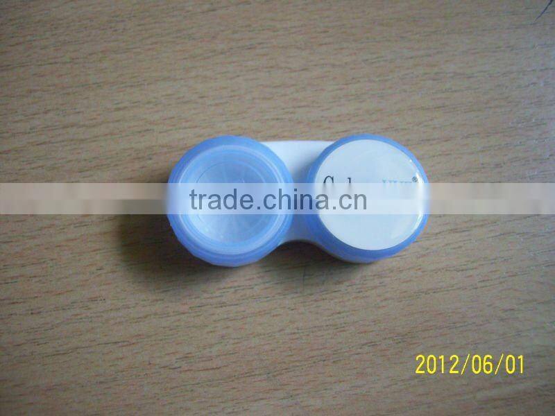 Logo print contact lense case