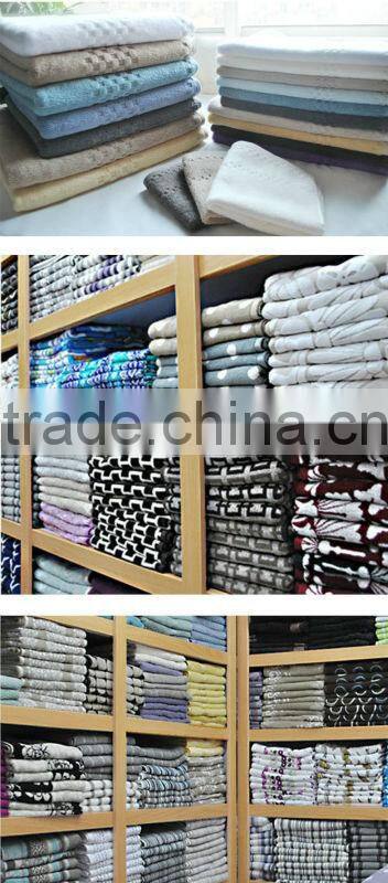 Solid color jacquard cotton Towel