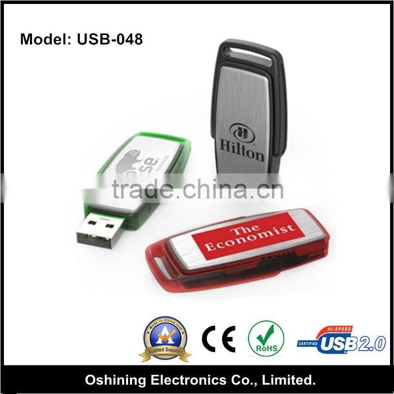 Mass Production Waterproof 8GB Plastic USB Flash Drive Made in China ( USB-048 )