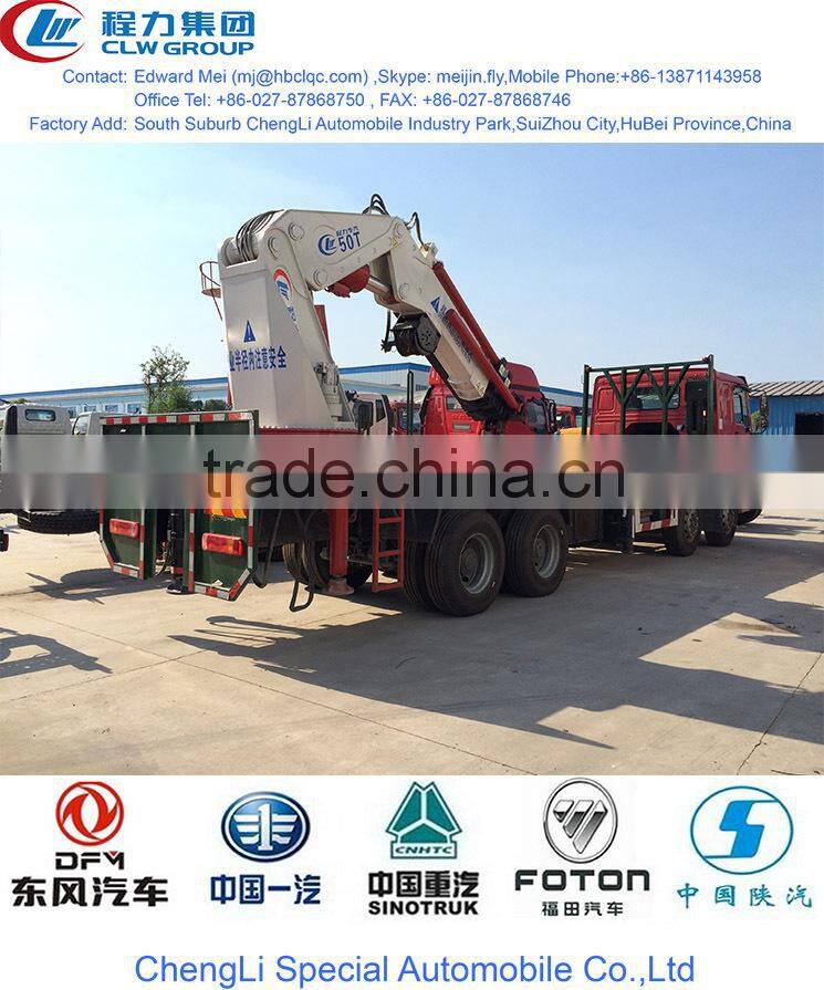 50 t truck mounted crane, 100 T crane truck, 160 T truck with crane