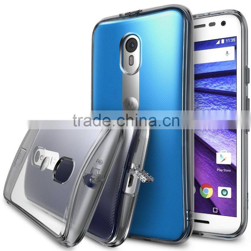 Keno for Moto G3 Crystal Plastic Clear Transparent Phone Case, for Moto G3 Polycarbonate PC Case
