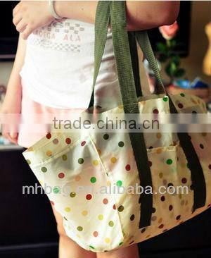 foldable drawstring tote bag