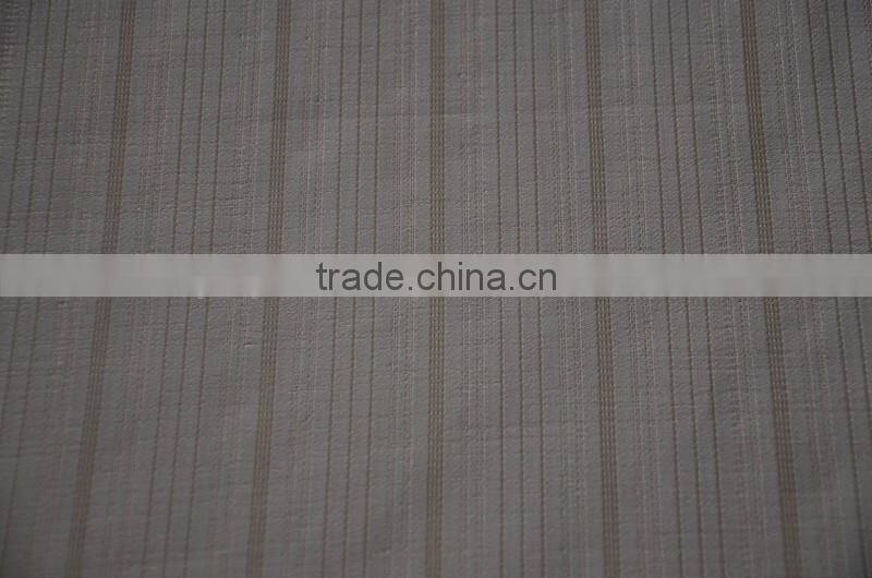 wujiang supplier polyester stripe fabric for women sexy wear