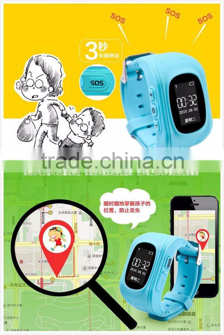 Best Quality Kids Bluetooth GSM GPS Watch Mini Security Children With SOS Button 2 Way Talk Tracker GPS Watch