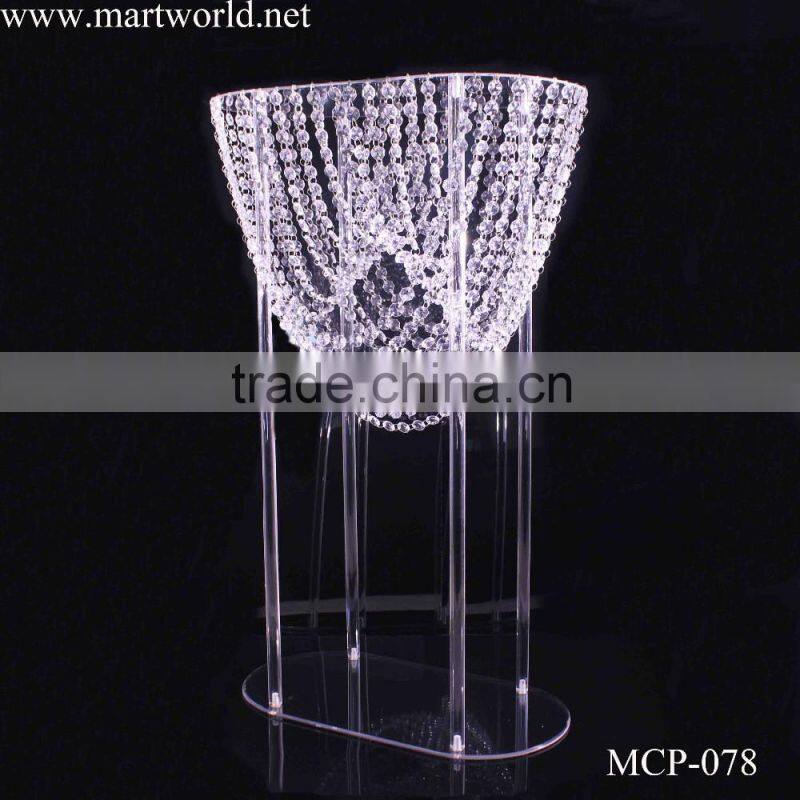80cm crystal table centerpiece nice wedding centerpiece wedding decoration party and wedding decoration(MCP-078)