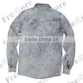 New Design Lady's Denim Shirts