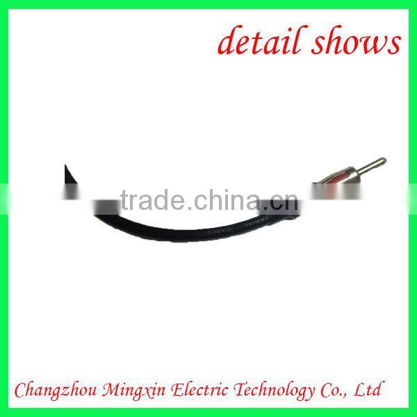 Car antenna din plug connector for car tv antenna and car radio antenna cable car antenna coaxial connector