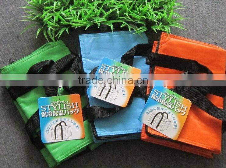 Eco-friendly six pack cooler bags