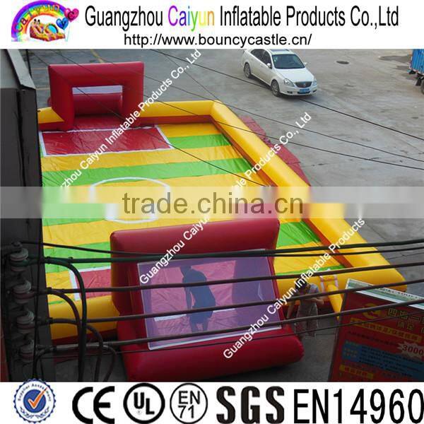 Durable Inflatable Sport Playground Equipment Inflatable Football Soccer Field