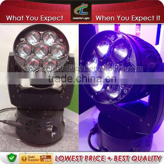 7pcs12.8w Led Moving Head Beam / Mini Beam Lighting