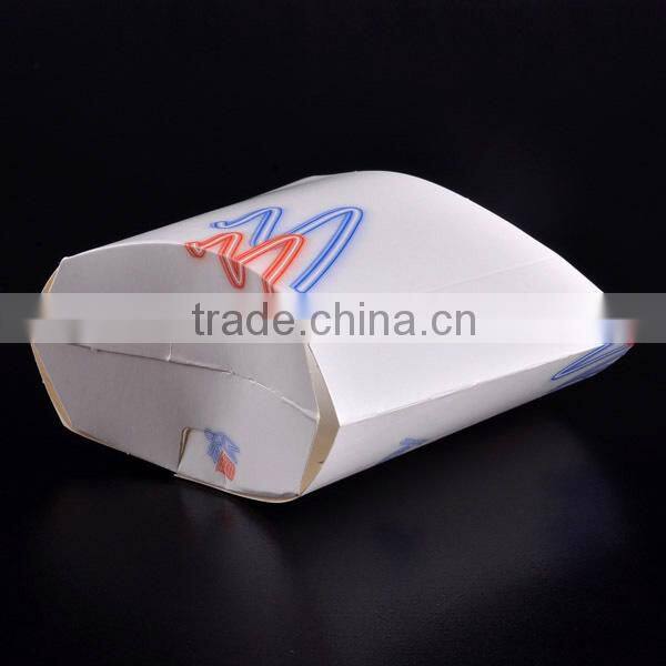 Printed paper potato chip scoops