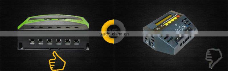 automatic 12v/24v solar panel voltage regulator 30a 40a 50a 60a