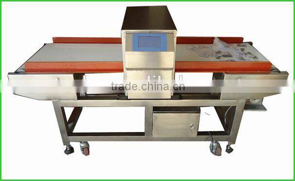 Belt metal detector machine for fabric