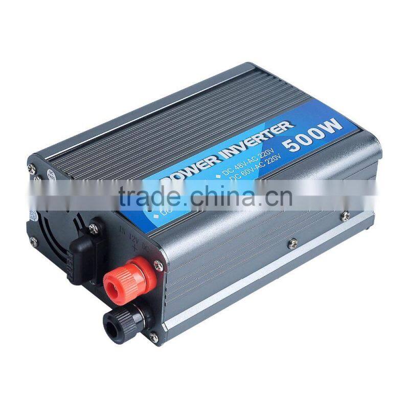 Hot sell Meind 500W car power inverter with battery charge