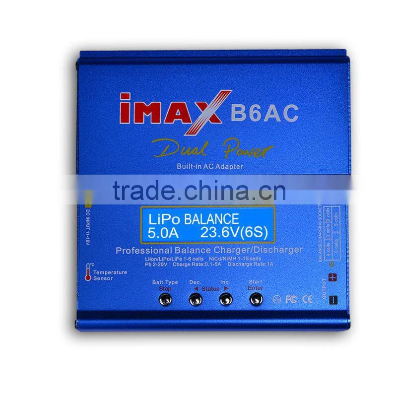 3S RC Lipo Nimh Nicd Digital Discharger DC AC iMAX B6AC Balance Battery Charger
