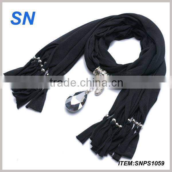diamond pendant jewelry scarf 2014 spring fashion scarf
