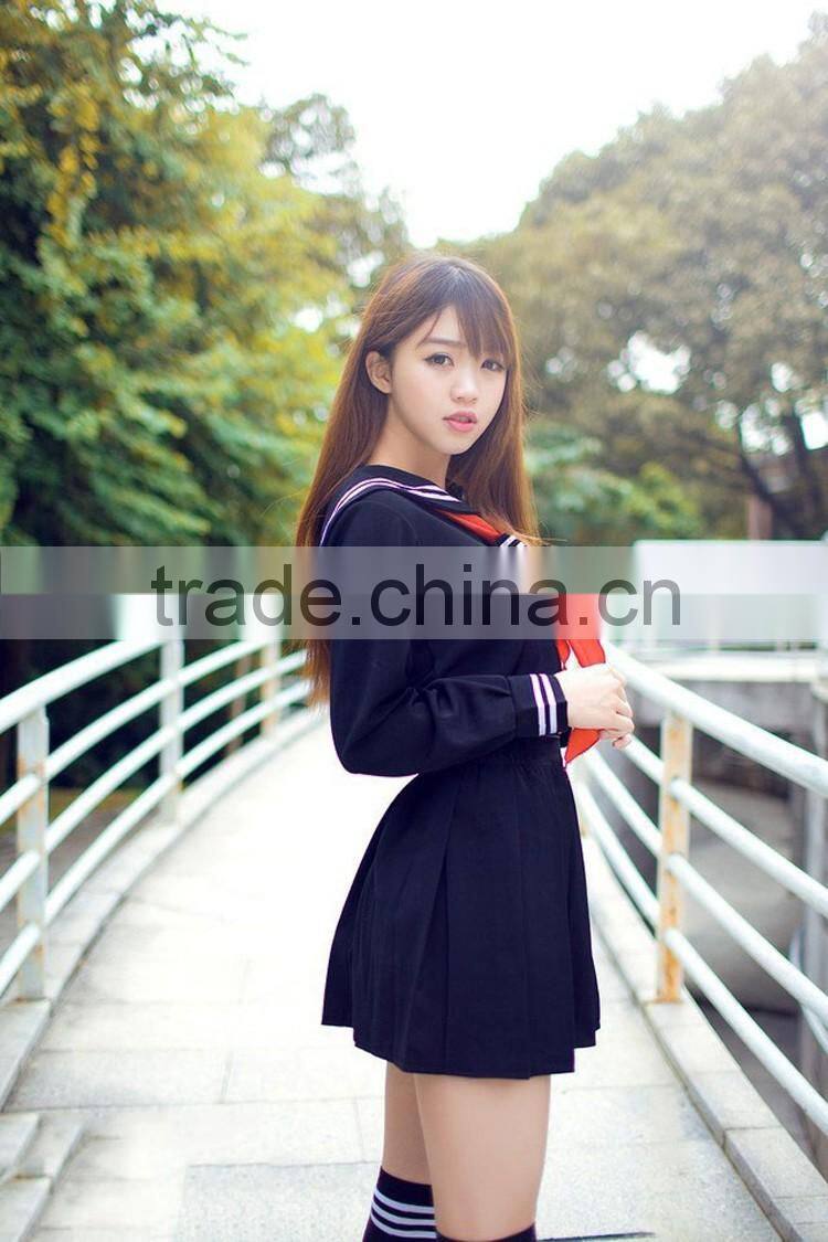 Japanese girl hell cos jk sailor suit, Japan and South Korea uniform suit British academic uniform girls clothing