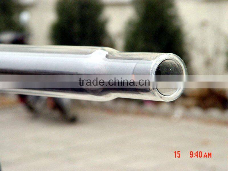 all glass china new patented Four-cavity Neck Shrinkage Solar Super Heat Conduction Collector Tube
