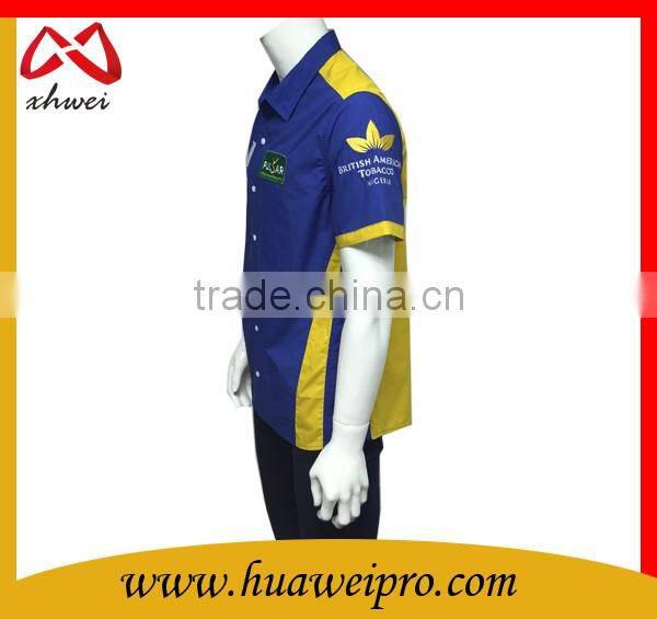 Alibaba Promotion Shirts for Worker Polyester Cheap OEM Logo Worker Shirts