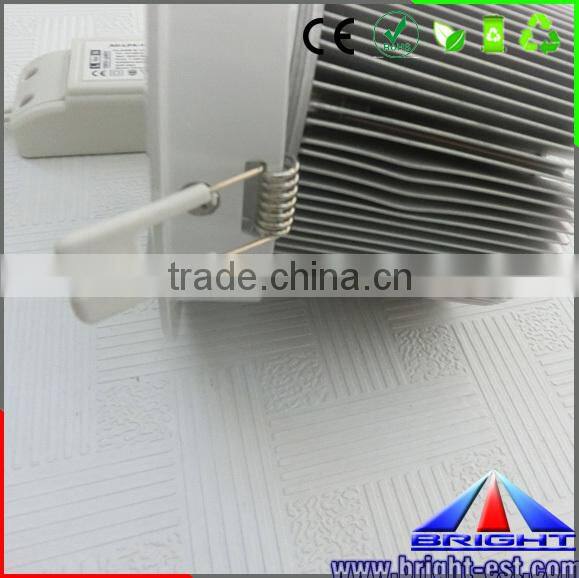 COB LED downlight Aluminium body 15W 1500 lumen COB led downlight