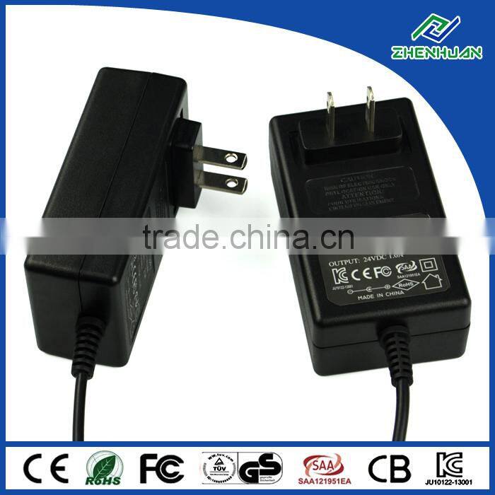 110V AC to 24V DC power supply adapter 24V 1A projector power supply