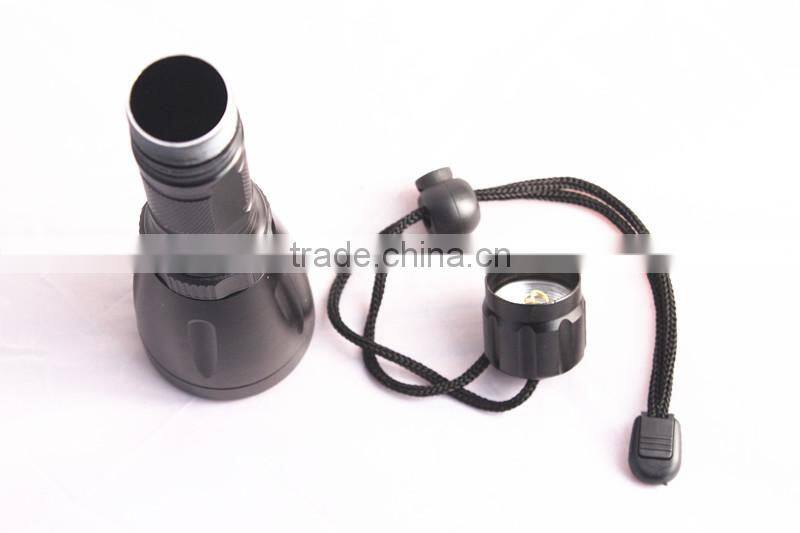 IP68 T6 LED Aluminium diving flashlight water proof electric torch