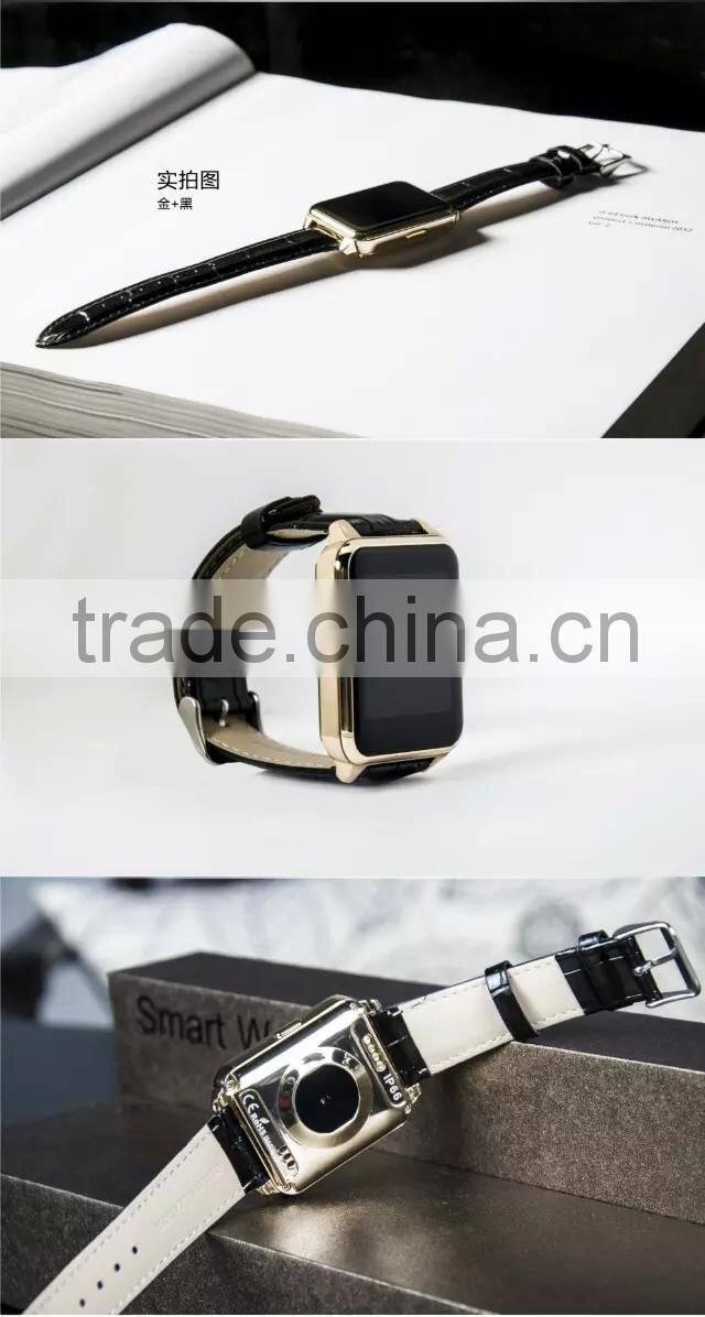 Automatic Wake-up Gesture Men's Wrist Smart Watch smartwatch with heart rate monitor perfect compatibility with IOS and Android