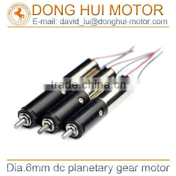 3V 6mm micro DC gear motor