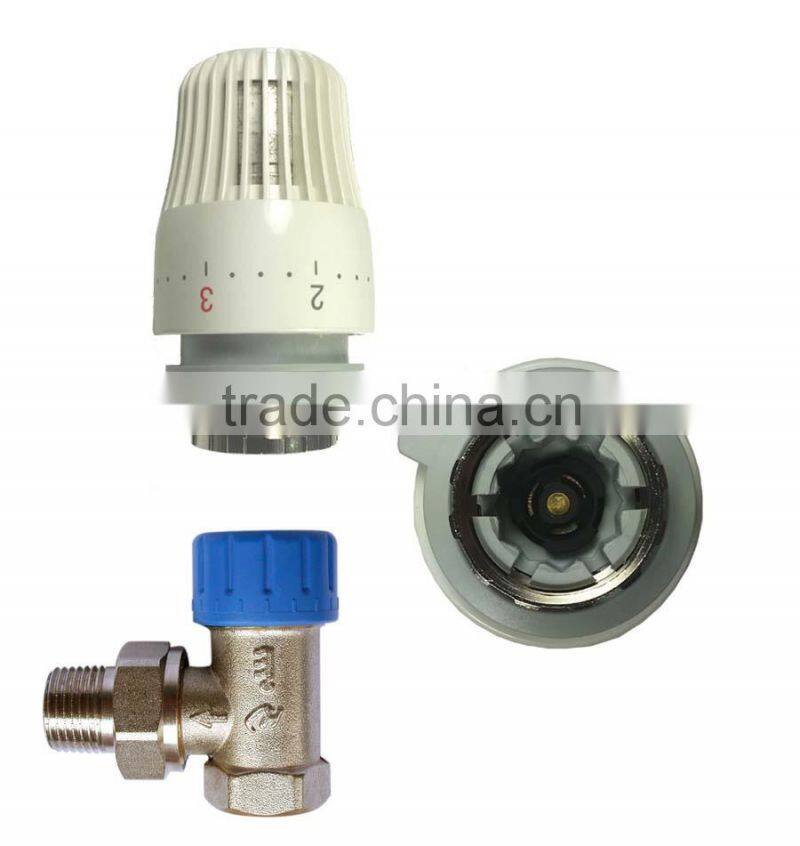 TF-6 and DN15-B brass thermostatic radiator valve