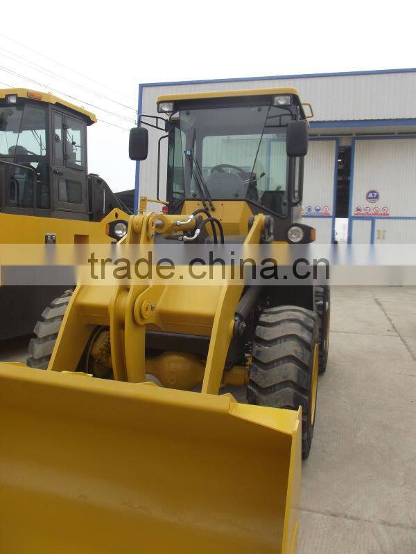Backhoe loader with Commins