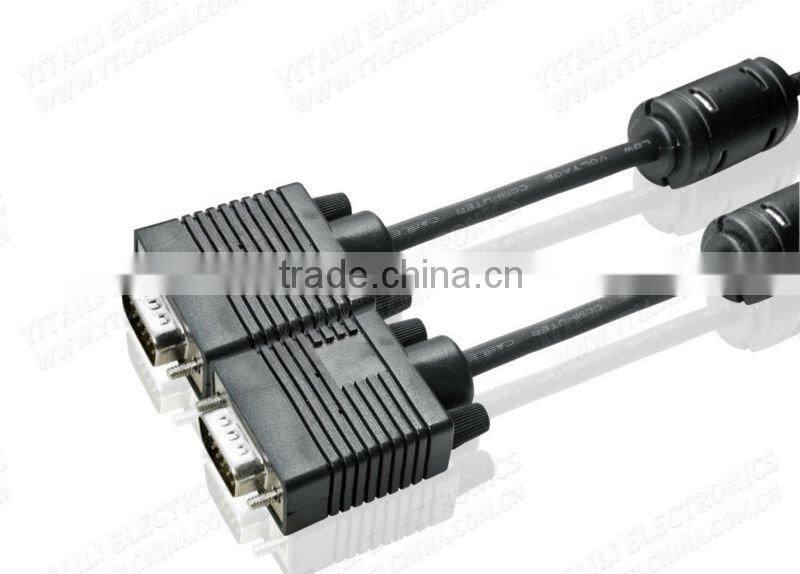 VGA to DVI Cable with Ferrite cords