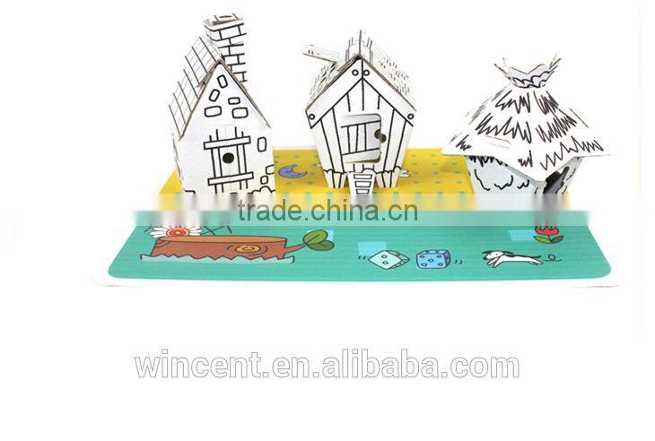 Kids Educational Toy 3D Paper Drawing Puzzle