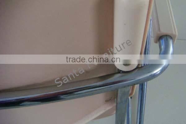 hot sales plastic office chairs with armrest for wholesale 1002A