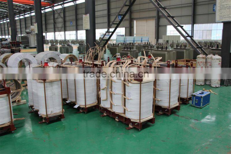 Dry type power distribution transformer