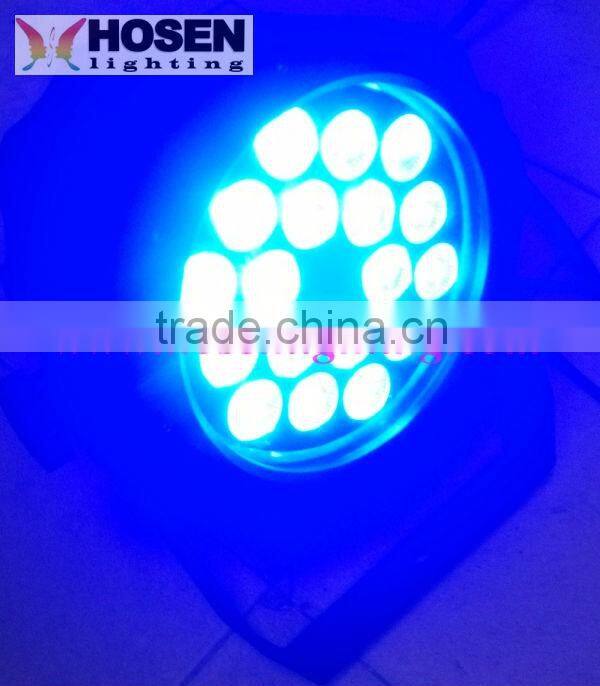 Waterproof 18*15W 5IN1 RGBWA LED PAR Light HS- P64-1815