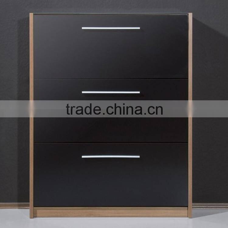 Bedroom Shoe Cabinet Soft Close Pull Out Shoe Rack with Movable Rack Double-layer Shoe Cabinet Fitting