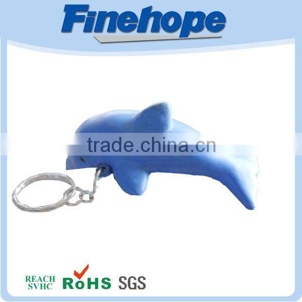 Eco-friendly Material Airplane Key Chain